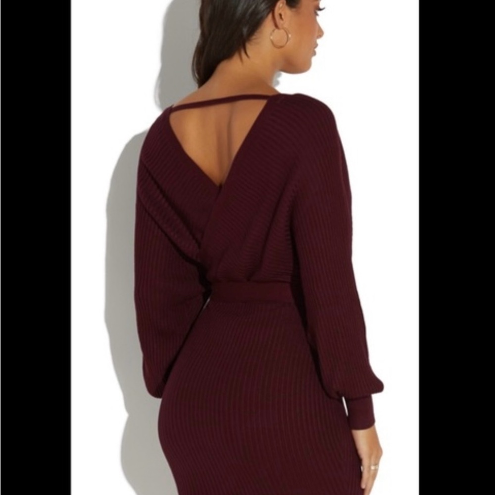 Ladies Love Tree Sweater Dress-size Large